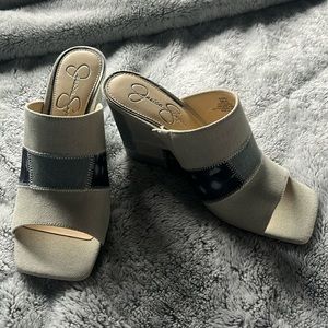 Jessica Simpson denim shoe